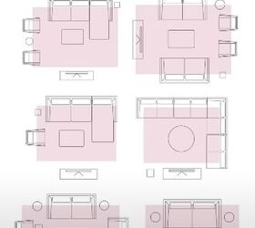 family room design, Living room rug dimensions and proportions 1