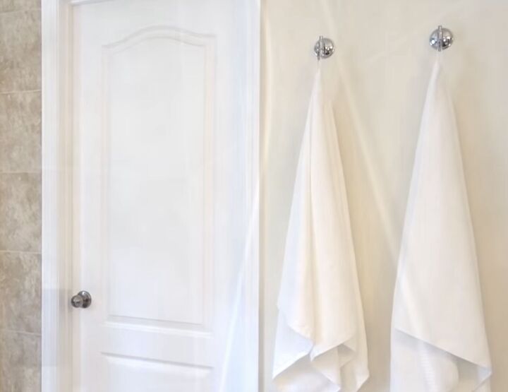 luxury bathroom ideas, Towels hung up in the bathroom