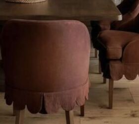 interior design trends 2024, Plush chairs with scalloped bottom