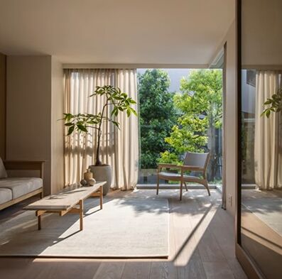 Japandi living space