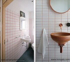 tiling tips, Colorful grout examples