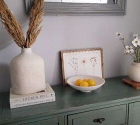 spring entryway decor, How to style an entryway table