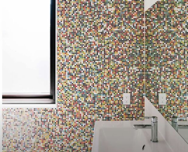 interior design materials, Mosaic tile walls