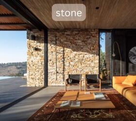 interior design materials, Stone walls