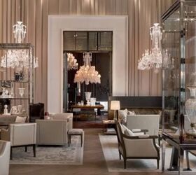interior design materials, Glass in a luxury hotel