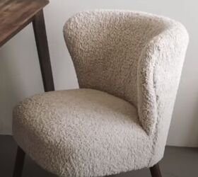 high maintenance designs, Chair with white upholstery