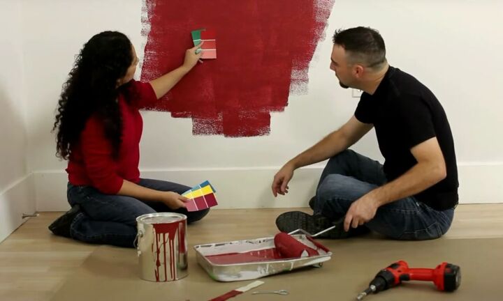 Choosing a red paint color