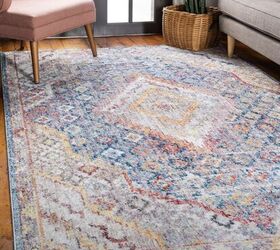 Are rug with patterned design