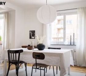 scandinavian design, Light and airy paper lampshade
