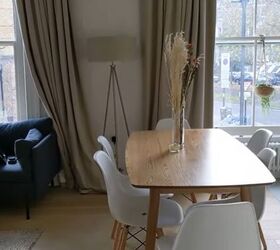 london flat, Large living and dining space