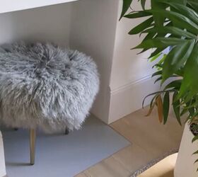 london flat, Fluffy stool