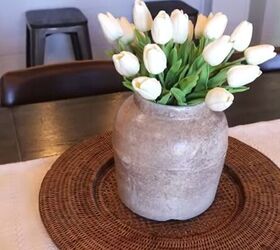 spring dining room decor, Easy spring centerpiece