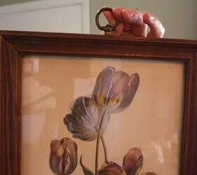 spring dining room decor, Thrifted wall art