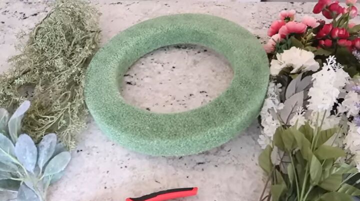 Floral foam ring