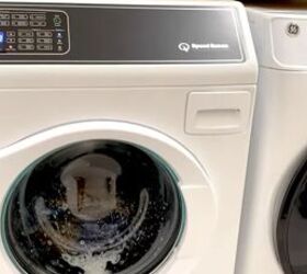 Large washer and dryer