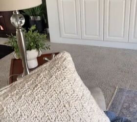 cozy home, Textured pillow cover