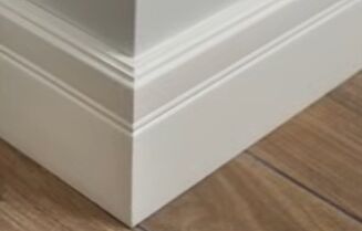 how to choose paint colors for your home interior, High sheen paint on baseboards