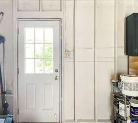 She says that doing this to her garage walls was one of her best decisions ever