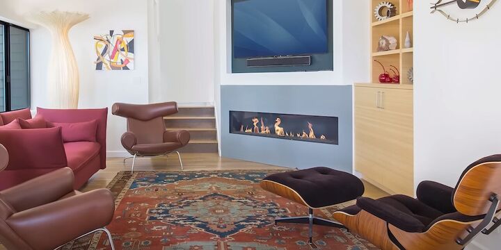 12 Tips For Decorating Around a TV & Blending It Into Decor | Redesign