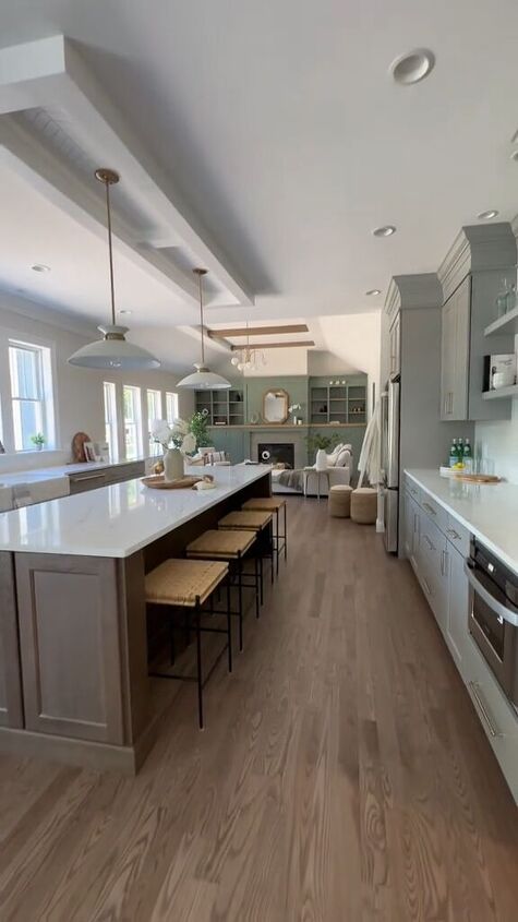 The Best Kitchen Island Measurements For an Island With Seating | Redesign