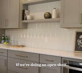 kitchen measurements, How to measure open shelving