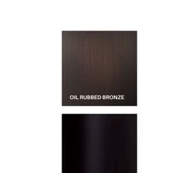 Black and oil-rubbed bronze