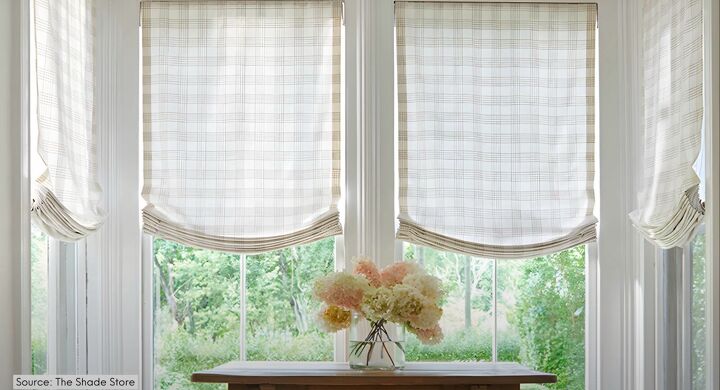 hamptons style bedroom, Window treatments in a classic Hamptons home