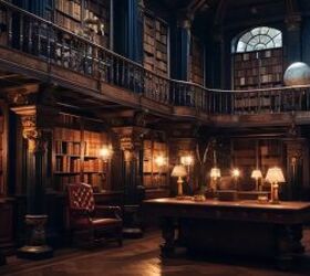 dark academia, Old library as dark academia inspiration