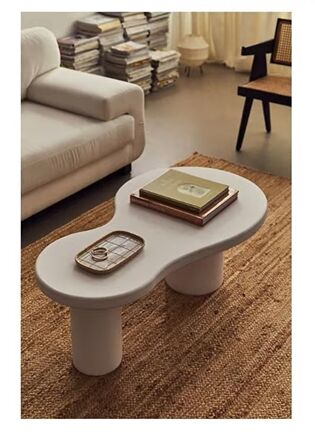 how to choose a coffee table, Abstract shaped coffee table