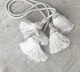 how to style tassels, Decorative tassels
