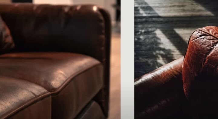 more high maintenance designs, Leather sofa