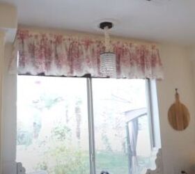 french country decorating ideas for spring, Red toile valance