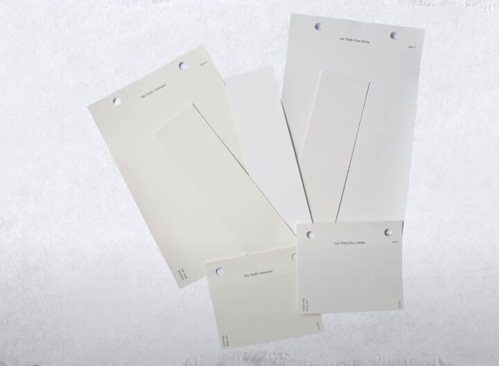 best soft white paint colors, Comparing white paints against bright white paper