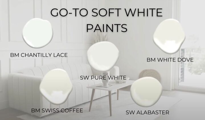 best soft white paint colors, Soft white paint colors
