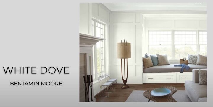 best soft white paint colors, Benjamin Moore s White Dove