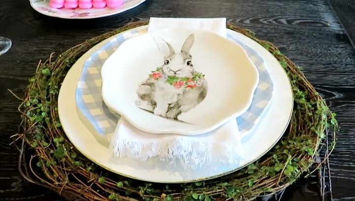 how to decorate for easter, Bunny salad plates