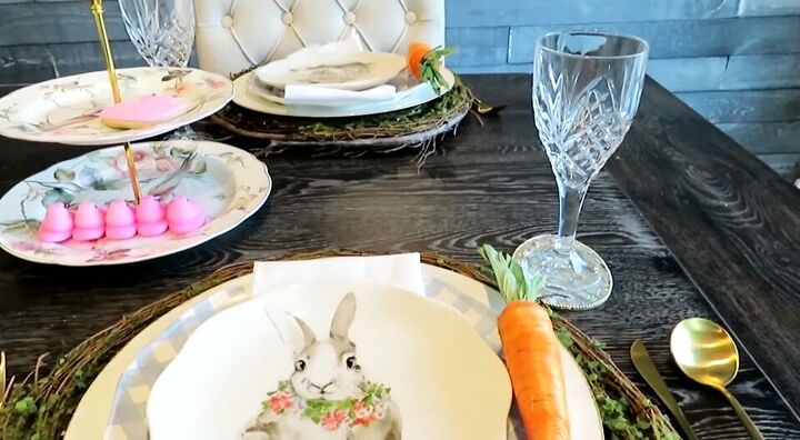how to decorate for easter, Adding glassware