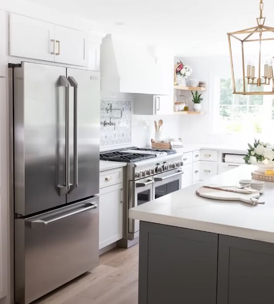 mixing metals, Matching metal finishes to appliances