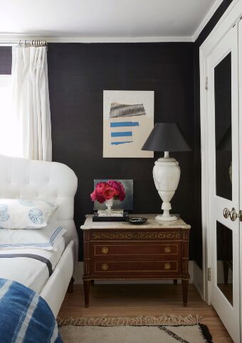 small bedroom design ideas, Small dresser style nightstand
