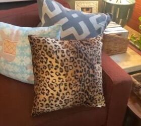 afro boho living room, Sofa with cushions