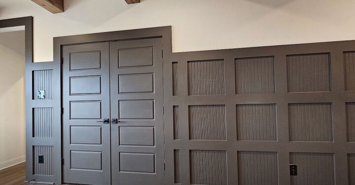 Painted trim and doors