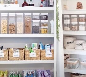 how to make your home look expensive, Labeled pantry