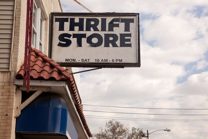 Thrift store sign