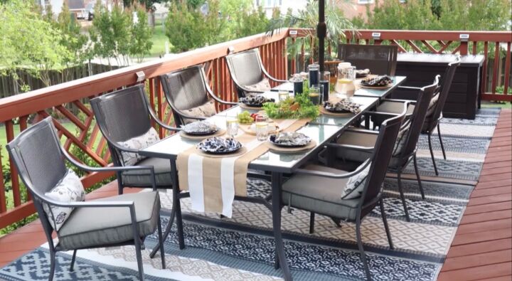 Deck Makeover: Cleaning, Staining, Decor, Furniture & More | Redesign
