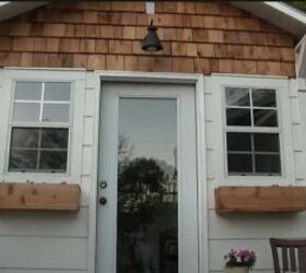 office in a shed