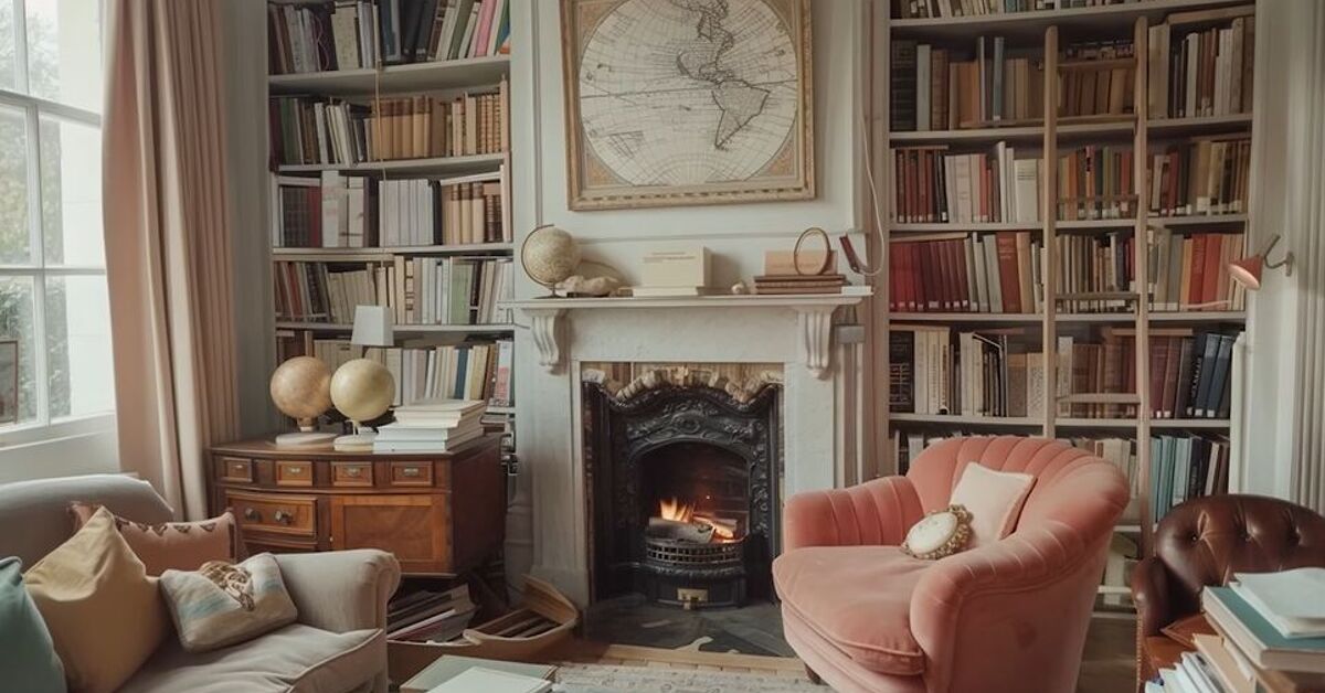 Light Academia Style House