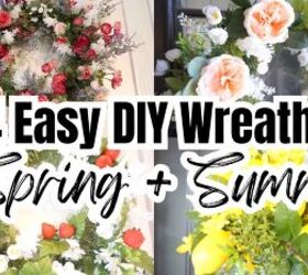 How to Create Gorgeous Spring-Summer Wreaths For Your Front Door