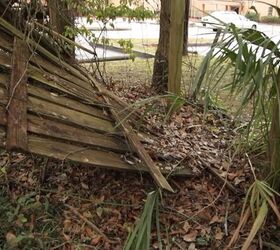 See how she transforms this patio from falling apart to sellable