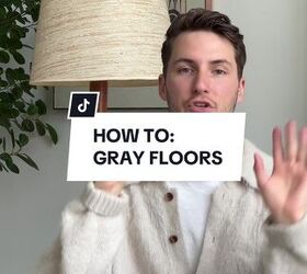 How to Create a Stylish & Warm Space With Gray Flooring
