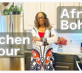 Take a Tour Around My Newly Updated Afro-Boho Kitchen